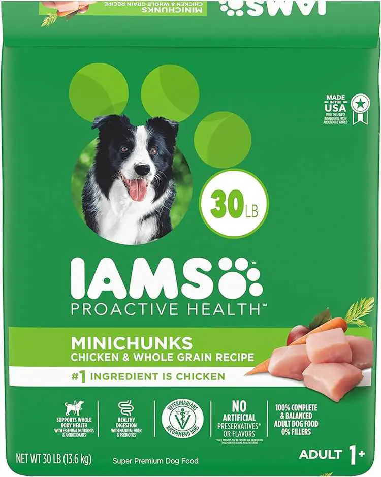 Viktige egenskaper ved Iams hundefôr: